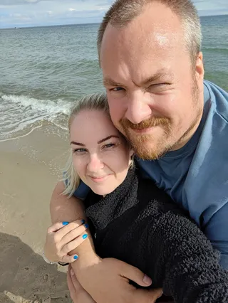 Photo of me and my partner Josefine